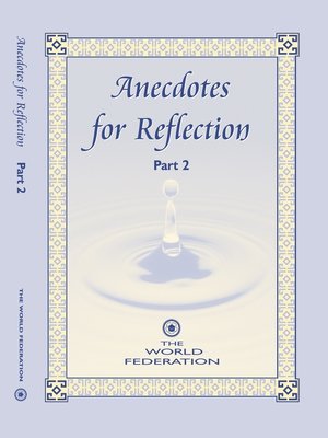 cover image of Anecdotes for Reflection- Part 2
